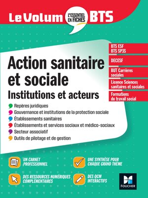 cover image of Action sanitaire et sociale